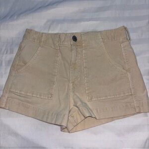 American Eagle High Waisted Corduroy Shorts